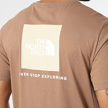 The North Face - Maglietta Box A87NP Marrone chiaro