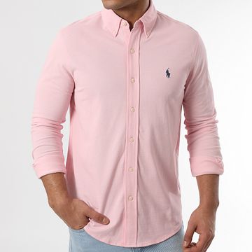 Polo Ralph Lauren - Camicia a maniche lunghe Oxford rosa