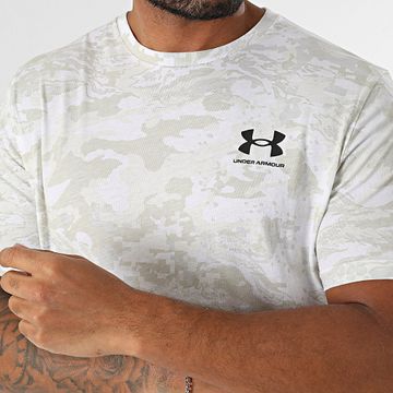 Under Armour - Maglietta mimetica 1357727 Beige Bianco