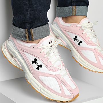 Under Armour - UA HOVR Apparition 3027596 Bianco Rosa Scarpe da ginnastica
