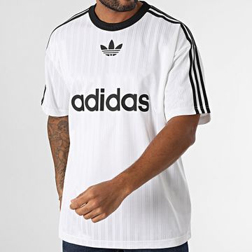 Adidas Originals - Maglia Adicolor Poly IM9459 Bianco Nero