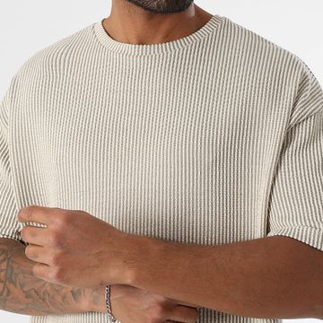 LBO - Tee Shirt Large Seersucker 3700 Beige