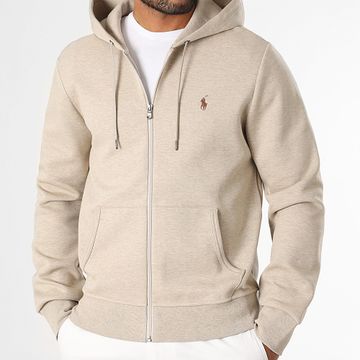 Polo Ralph Lauren - Original Player Felpa con cappuccio e zip Beige Chiné