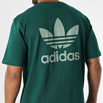 Adidas Originals - Maglietta oversize con trifoglio JN7013 Verde
