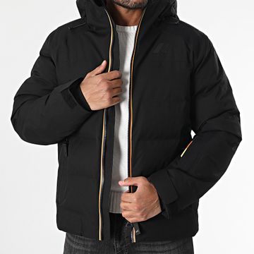 K-Way - Parka con cappuccio Meribel K6122UW Nero