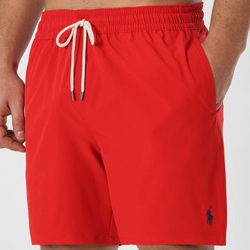 Polo Ralph Lauren - Pantaloncini da bagno Original Player Rosso