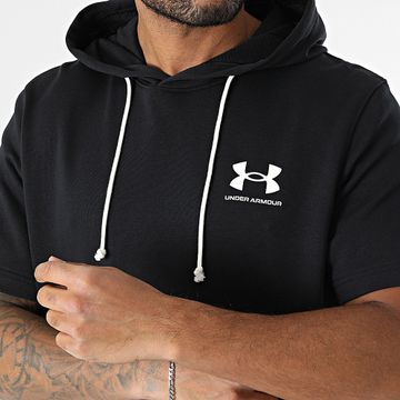 Under Armour - Rival Terry con cappuccio 1370396 Nero