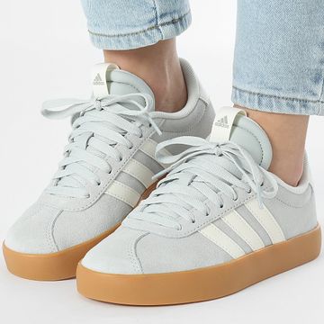 Adidas Sportswear - VL Court 3.0 Scarpe da ginnastica da donna JP7539 Wonder Silver Off White Gum 3