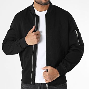 Frilivin - Giacca con zip nera