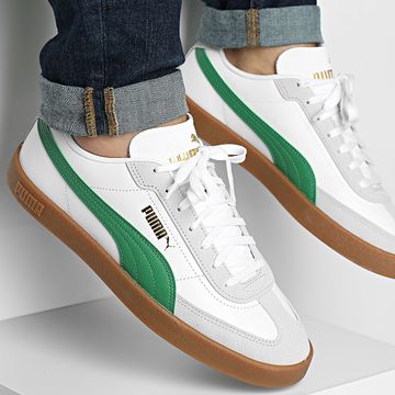 Puma - Formatori Club II Era 397447 Puma White Archive Green Gum