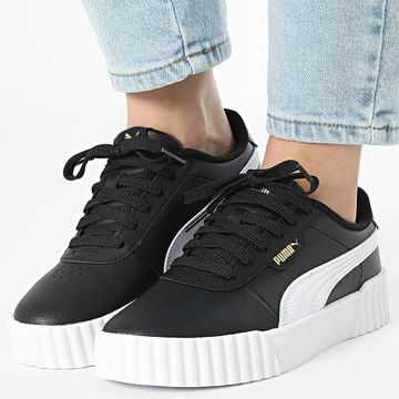 Puma - Carina 3.0 Jr Scarpe da ginnastica da donna 401476 Puma Nero Puma Bianco