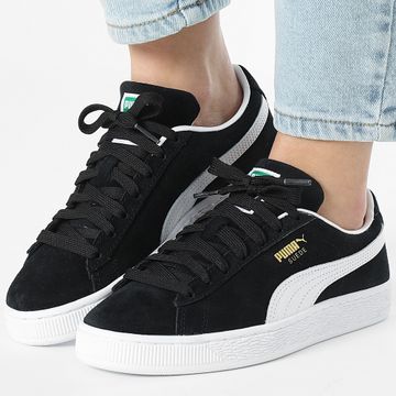Puma - Scarpe da ginnastica donna Suede Classic Jr 399853 Puma Nero Puma Bianco