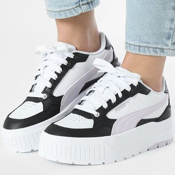 Puma - Donna Karmen II Idol 397461 Puma White Lilac Frost Black Sneakers