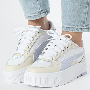 Puma - Scarpe da ginnastica Karmen II Idol Jr 398876 White Weather Alpine Snow da donna