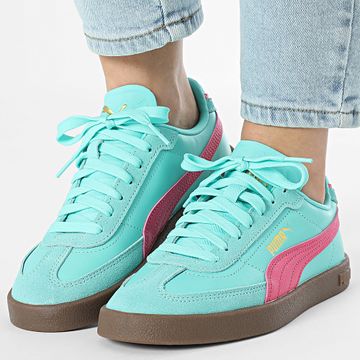 Puma - Sneakers Donna Club II Era Jr 401489 Aquatic Puma Pink Puma Gold