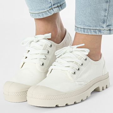 Palladium - Pampa Oxford Scarpe da ginnastica da donna 92351 Soft White