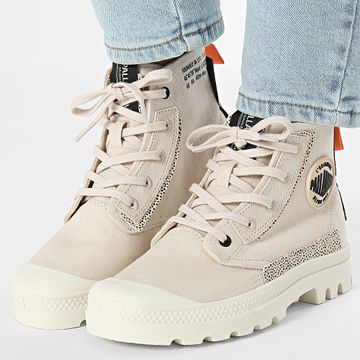 Palladium - Stivali Pampa Underlayer donna 99183 Sand