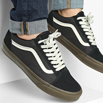 Vans - Scarpe da ginnastica Old Skool A2Z42 in tela pesante nera