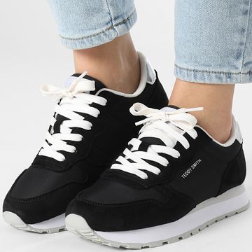 Teddy Smith - Scarpe da ginnastica da donna 120161 Nero
