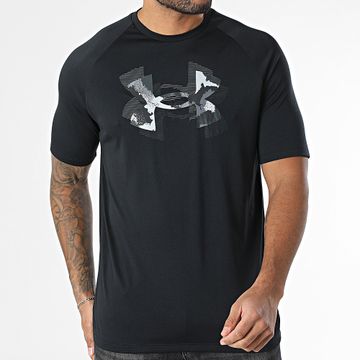 Under Armour - Tech Print Fill Tee 1390208 Nero