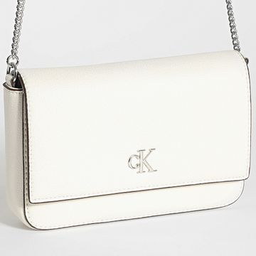 Calvin Klein - Borsa da donna Minimal Monogram 027G Beige chiaro