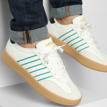 Adidas Sportswear - Barreda JH7105 Core White Court Green Sneakers
