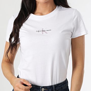 Calvin Klein - Maglietta da donna 5252 Bianco