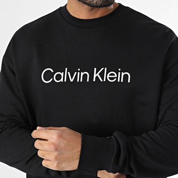 Calvin Klein - Felpa girocollo Logo Comfort 2956 Nero