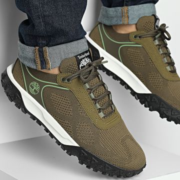 Timberland - Greenstride Motion 6 Low Lace A6BPW Olive Mesh Sneakers