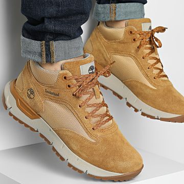 Timberland - Voyager Park Mid Lace A6DP2 Scarpe da ginnastica in pelle scamosciata color grano