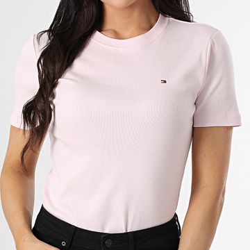 Tommy Hilfiger - Maglietta da donna Cody 0587 Rosa chiaro