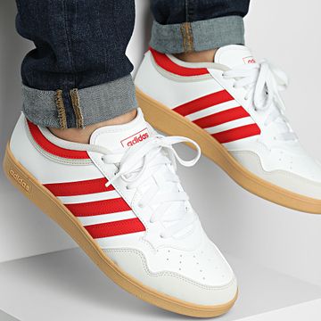 Adidas Sportswear - Scarpe da ginnastica Hoops 4.0 JQ2735 Footwear White Better Scarlet Gum 3