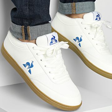 Le Coq Sportif - Cestini LCS Derby 2510317 Bianco ottico Snorkel Blu