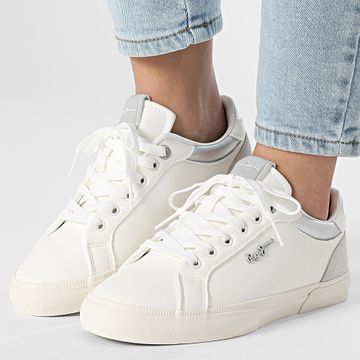 Pepe Jeans - Sneakers Kenton Court Donna PLS31588 Argento