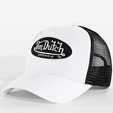 Von Dutch - Boston Cappello Trucker Bianco Nero