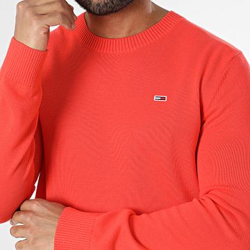 Tommy Jeans - Maglione sottile essenziale 8895 arancione