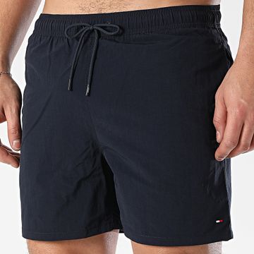 Tommy Hilfiger - Pantaloncini da bagno medi con coulisse 3477 blu navy