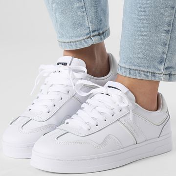 Tommy Jeans - Greenwich Pelle 2794 Scarpe da ginnastica da donna bianche
