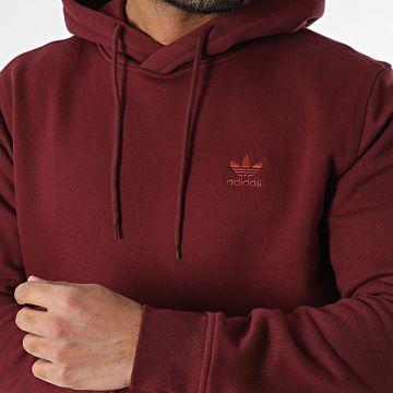 Adidas Originals - Felpa con cappuccio Essential JD2403 Bordeaux