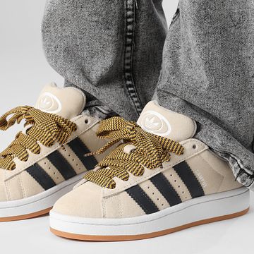 Adidas Originals - Sneakers donna Campus 00s J JP7623 Wonder White Carbon Footwear White