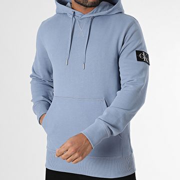 Calvin Klein - Felpa con cappuccio 3430 Blu