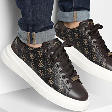Guess - Scarpe da ginnastica FMPVIBFAL12 Marrone