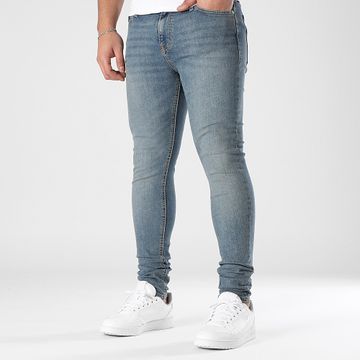 Jack And Jones - Pete Original Jeans slim in denim blu