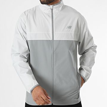 New Balance - Giacca a vento MJ41243 Grigio