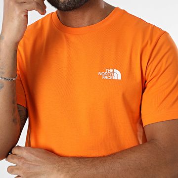 The North Face - Tee Shirt Simple Dome A87NG Arancione
