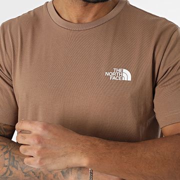 The North Face - Tee Shirt Simple Dome A87NG Brown