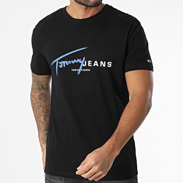 Tommy Jeans - DNA 0817 Maglietta firmata nera