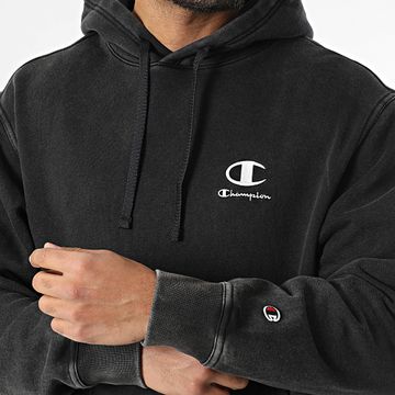 Champion - Felpa con cappuccio 221256 nero