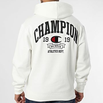 Champion - Felpa con cappuccio 221192 Bianco