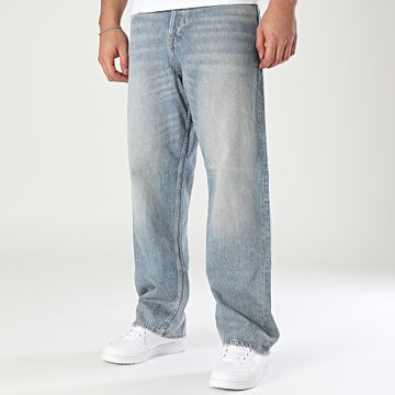 Jack And Jones - Ron Original Jeans larghi in denim blu